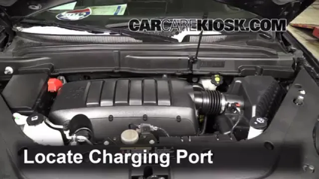 2012 GMC Acadia SLE 3.6L V6 Aire Acondicionado Agregar Freón